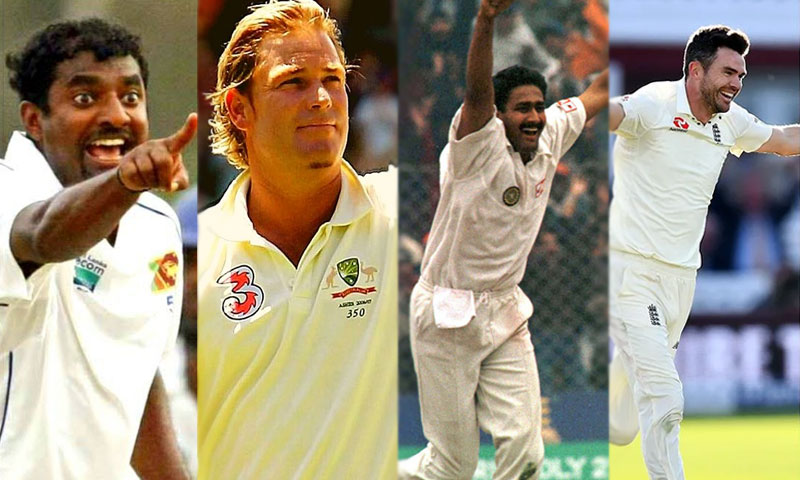 bowlers with most Test wickets | most test wickets | highest wicket taker in Test crickwick.com