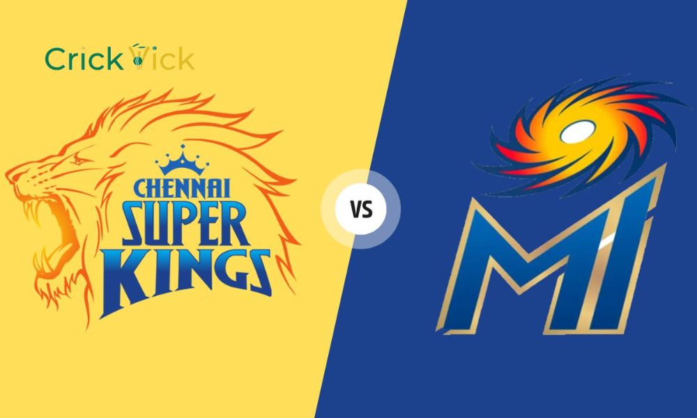 Chennai Super Kings VS Mumbai Indians timeline