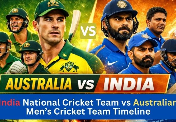 india national cricket team vs australian men’s cricket team timeline