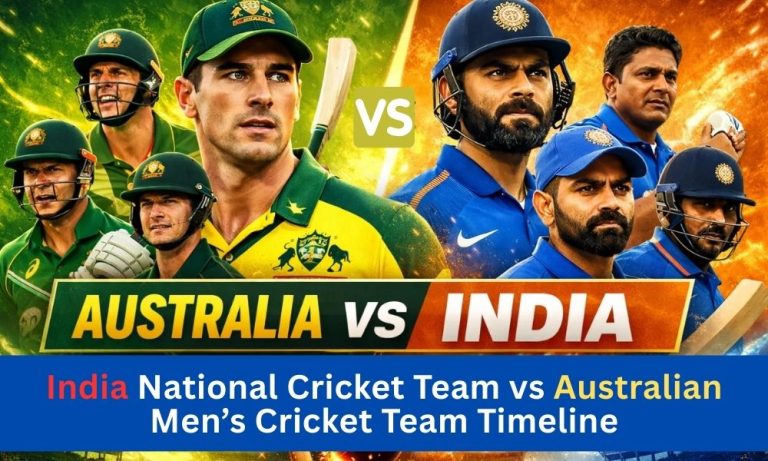 india national cricket team vs australian men’s cricket team timeline