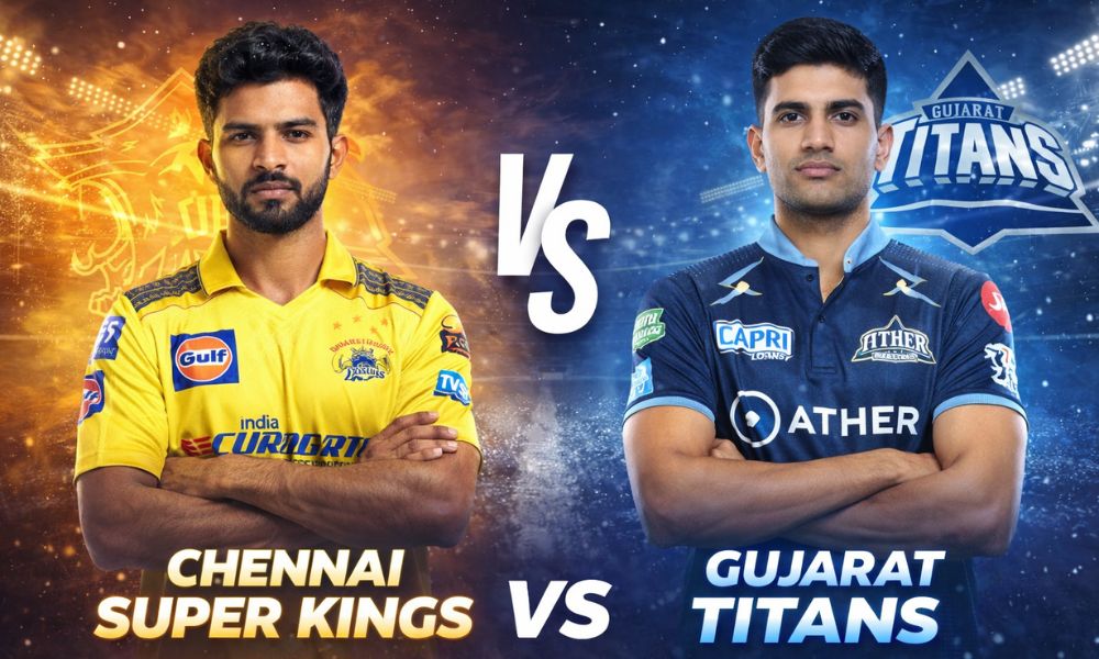 Chennai Super Kings VS Gujarat Titans Timeline
