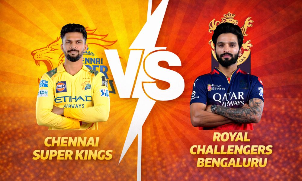 Chennai Super Kings VS Royal Challengers Bengaluru Timeline