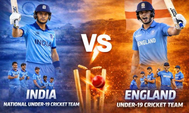 India National Under-19 Cricket Team Vs England Under-19 Cricket Team Match Scorecard