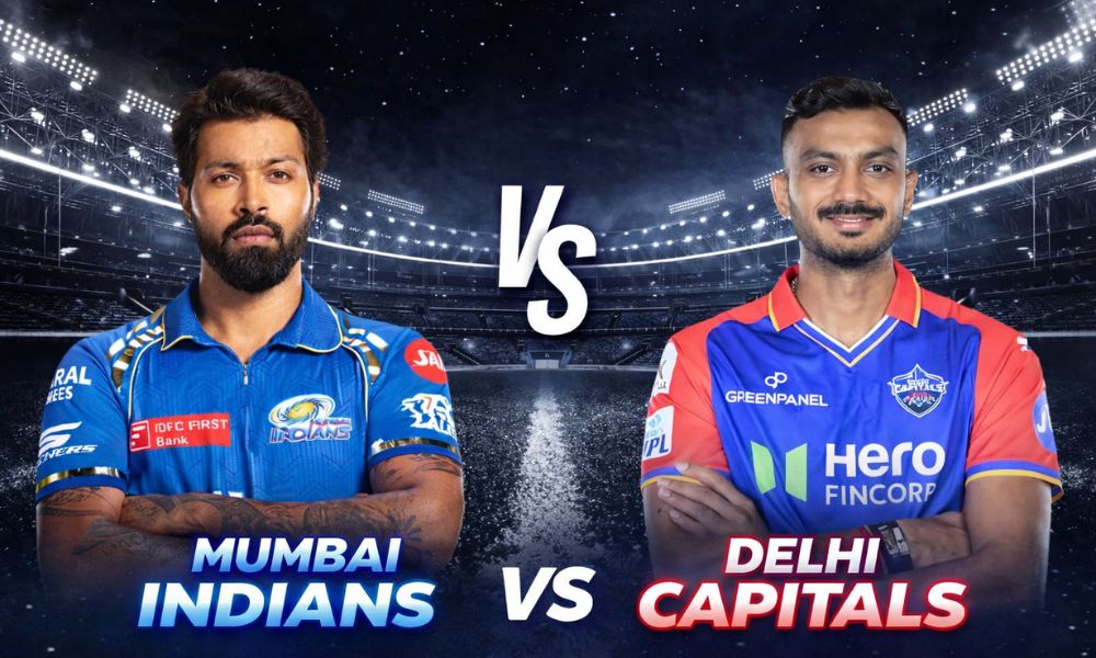 Mumbai Indians VS Delhi Capitals timeline