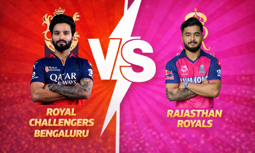 Royal Challengers Bengaluru VS Rajasthan Royals timeline