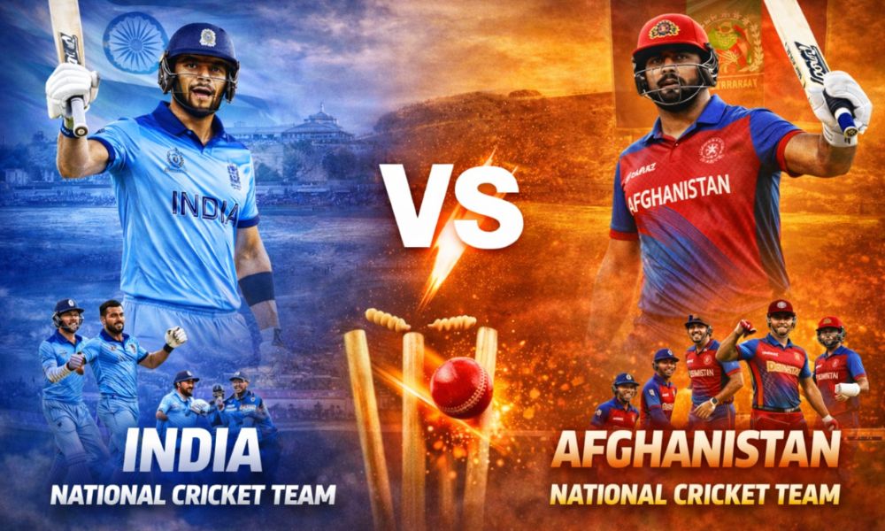 india national cricket team vs afghanistan national cricket team timeline