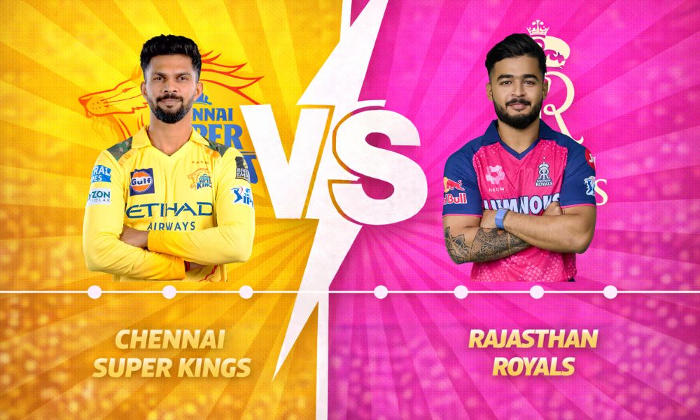 Chennai Super Kings vs Rajasthan Royals Timeline