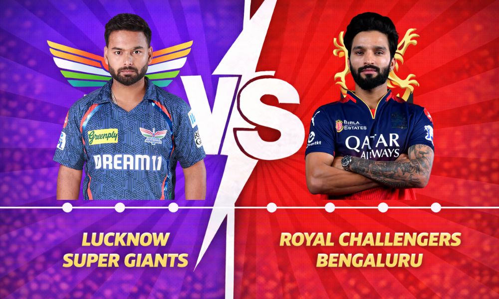 Lucknow Super Giants VS Royal Challengers Bengaluru timeline