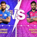Mumbai Indians vs Rajasthan Royals Timeline