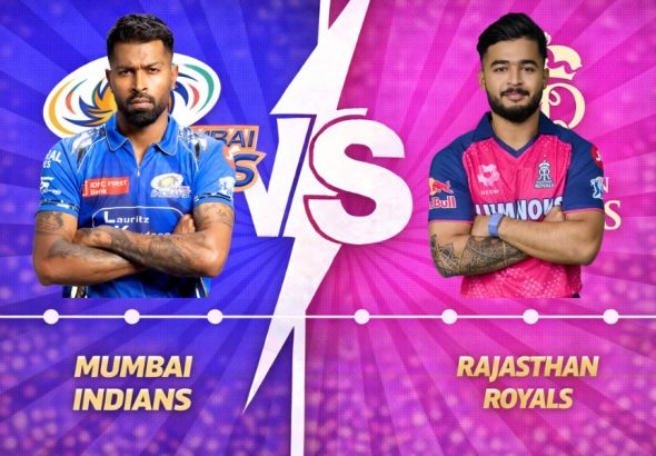 Mumbai Indians vs Rajasthan Royals Timeline
