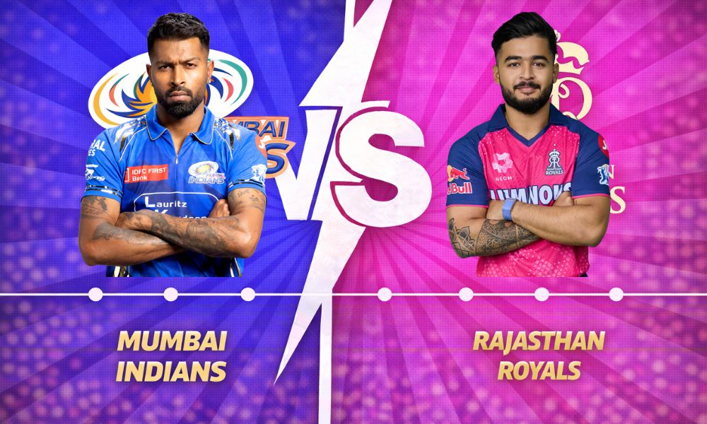 Mumbai Indians vs Rajasthan Royals Timeline