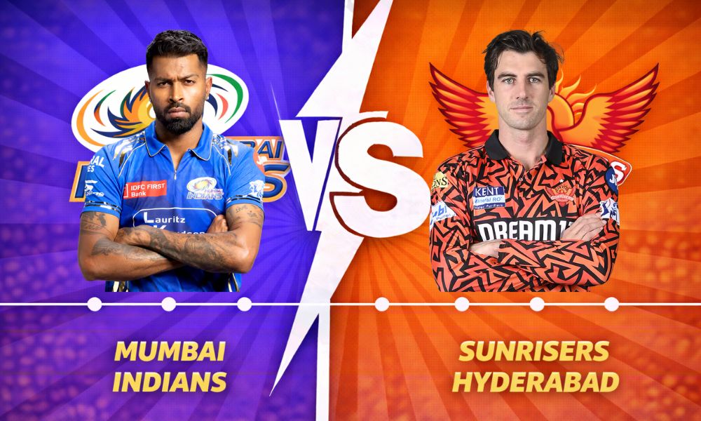Mumbai Indians VS Sunrisers Hyderabad timeline