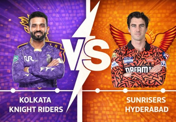 Kolkata Knight Riders VS Sunrisers Hyderabad timeline