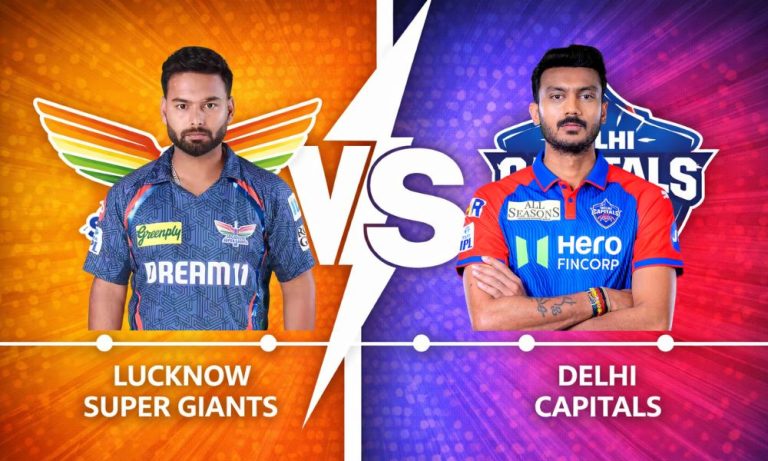 Lucknow Super Giants vs Delhi Capitals Timeline