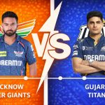 Lucknow Super Giants vs Gujarat Titans timeline