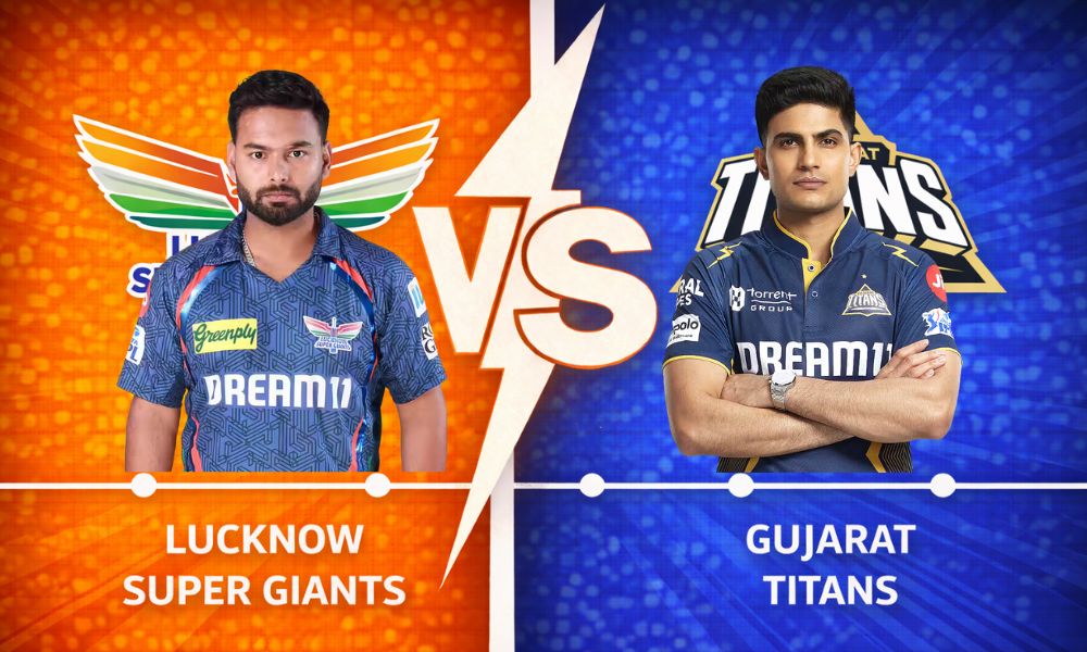 Lucknow Super Giants vs Gujarat Titans timeline