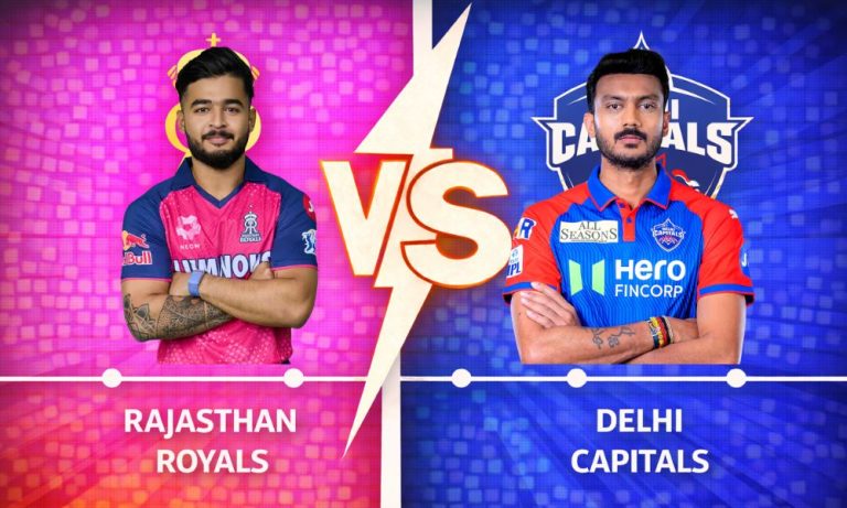 Rajasthan Royals VS Delhi Capitals timeline