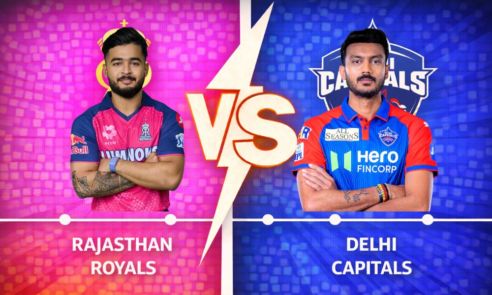 Rajasthan Royals VS Delhi Capitals timeline
