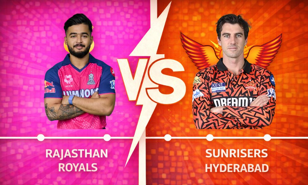 Rajasthan Royals VS Sunrisers Hyderabad timeline