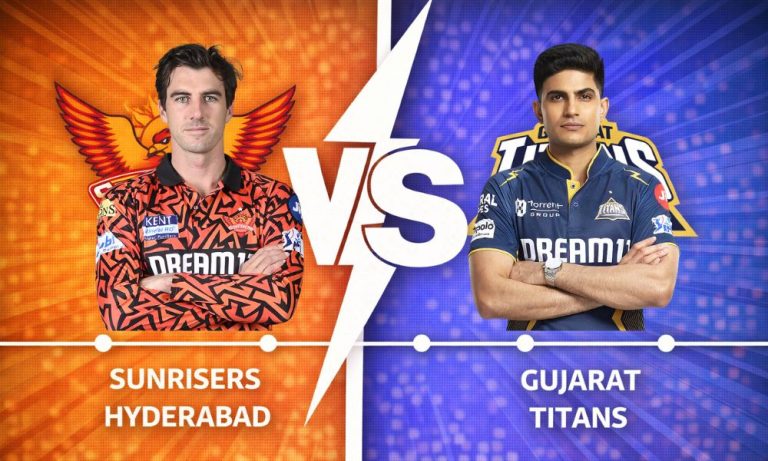 Sunrisers Hyderabad VS Gujarat Titans timeline