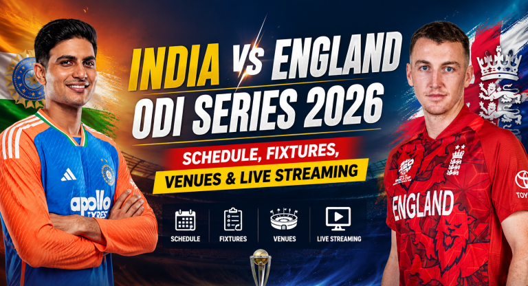 India vs England ODI Series