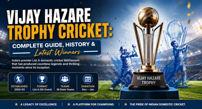 Vijay Hazare Trophy Cricket